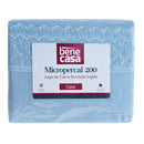 Jogo de Cama Casal Bordado Inglês Micropercal 200 - Bene Casa