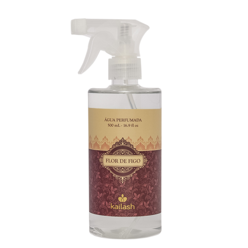 Água Perfumada Para Tecidos Flor De Figo 500ml - Kailash