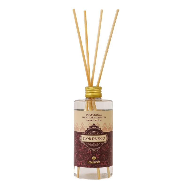 Difusor Econômico Para Perfumar Ambientes 250ml Flor de Figo - Kailash