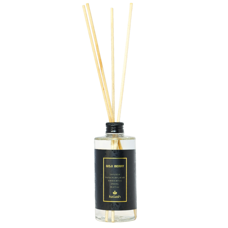 Difusor Econômico Para Perfumar Ambientes 250ml Goji Berry - Kailash